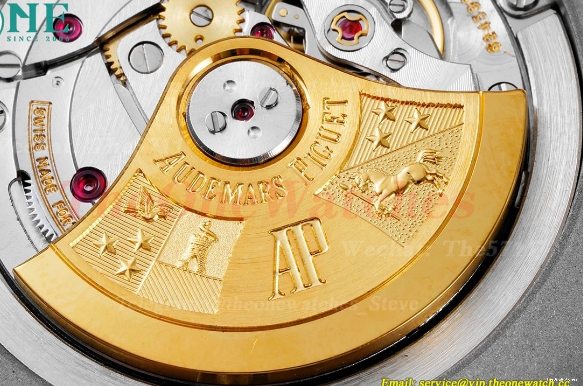 Oak RG 15400 Royal A3120 Textured White 41mm BF SS Dial 1218